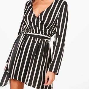 Stripe Skater Dress